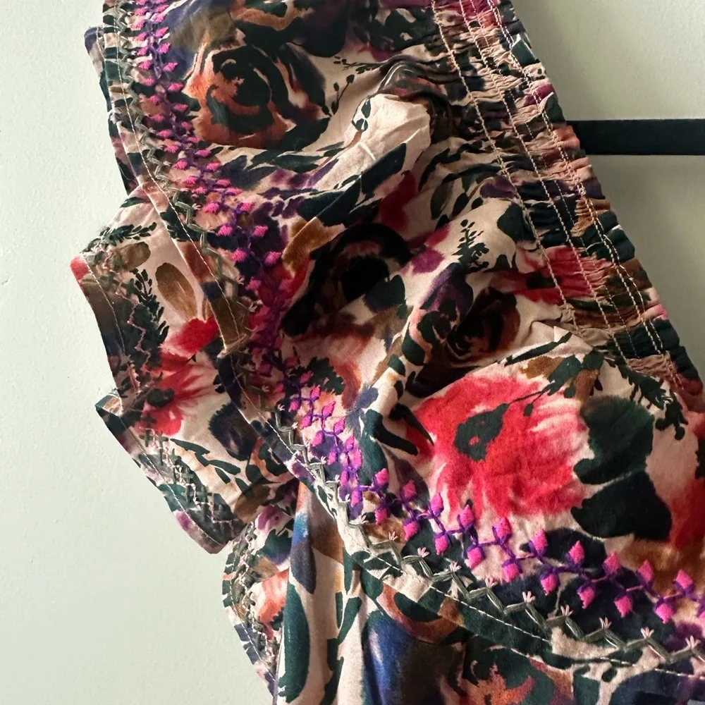 Floral Ruffle Dress - Picture 3 of 6